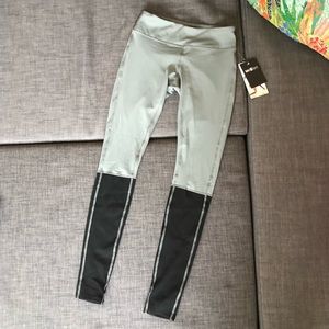 Muted Green and Black Balini Leggings